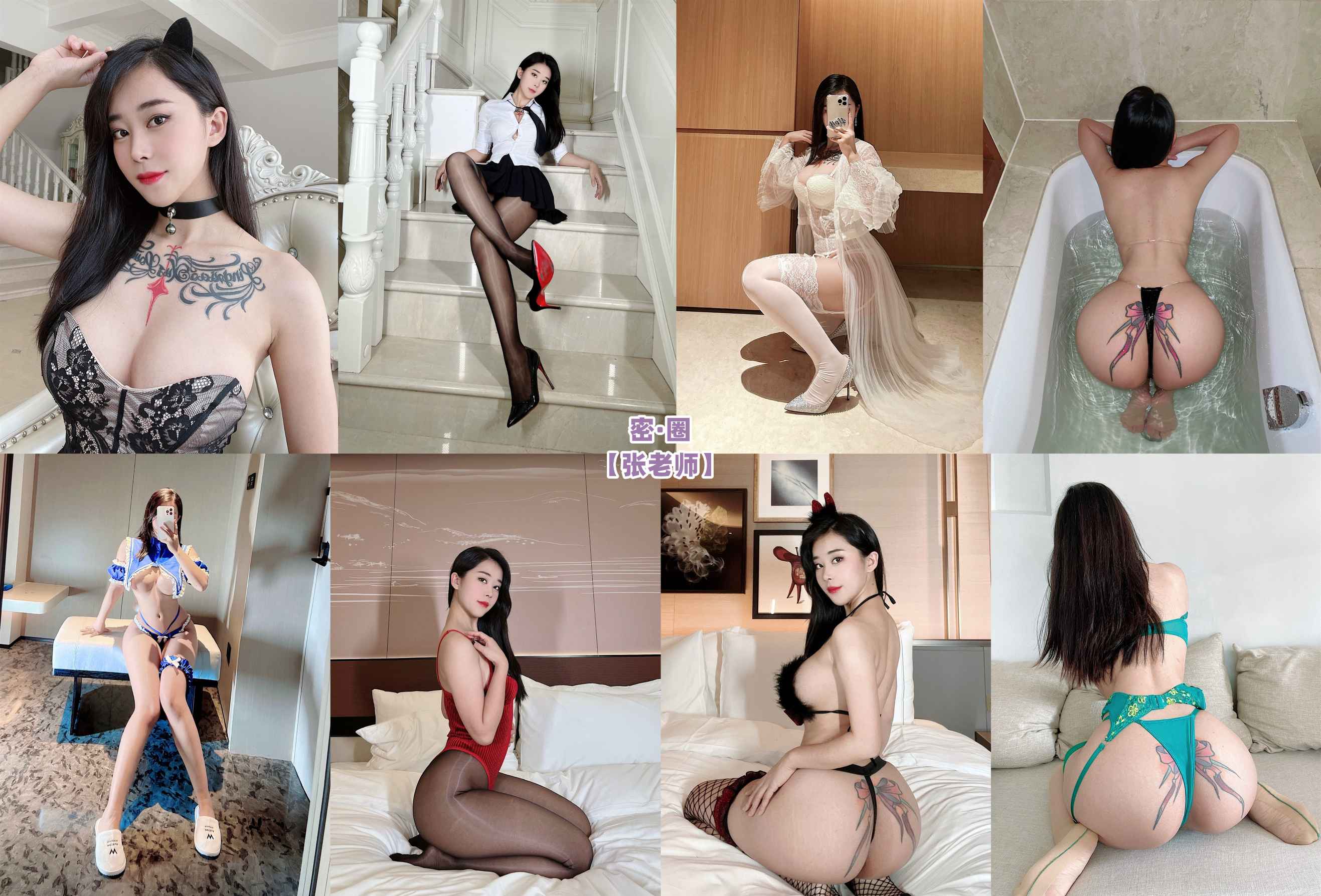 【网盘】张老师 – 微密圈系列（含嘉宾）图片&#038;视频