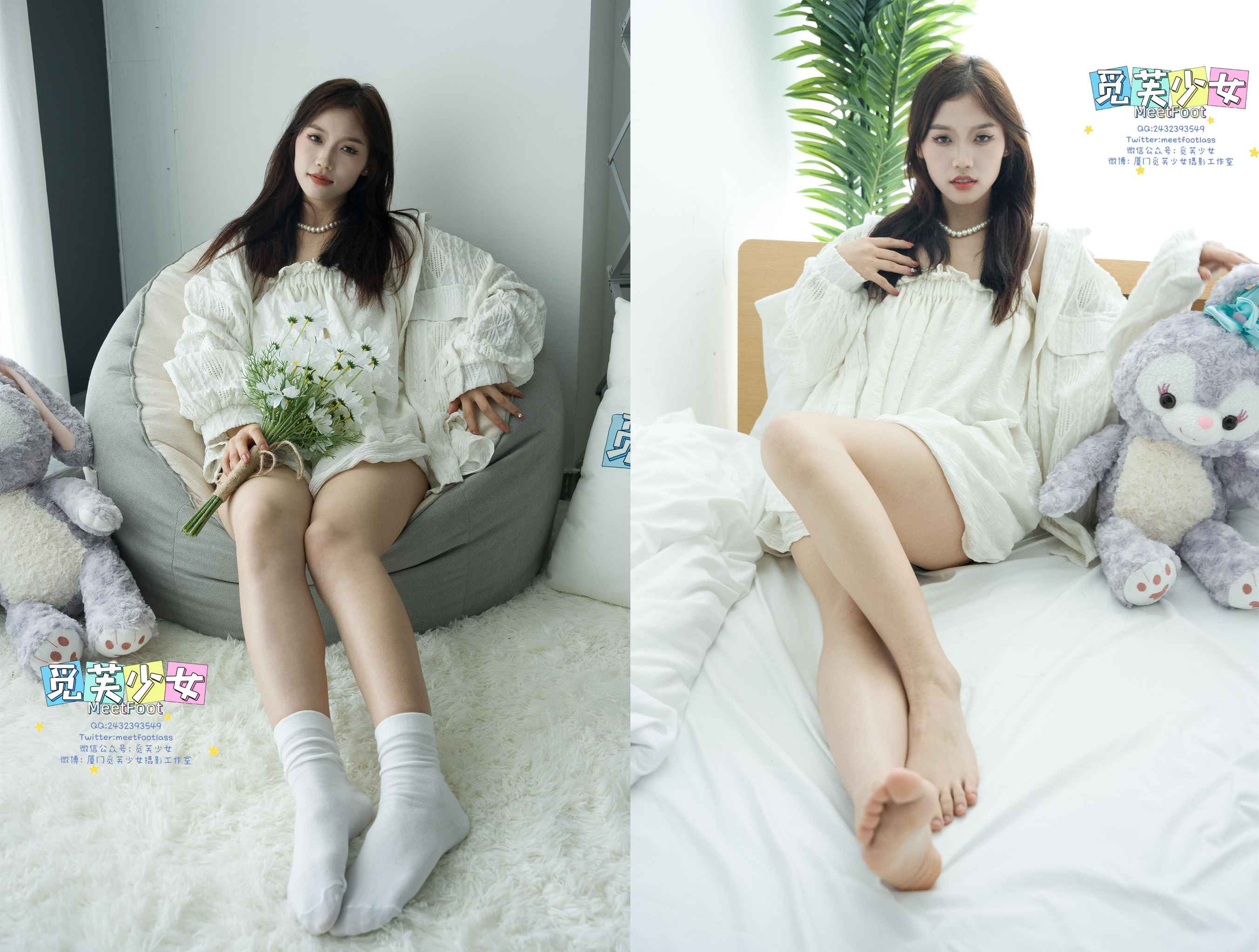 【网盘】[觅芙少女]NO.028 虹虹-青春是昏睡与暗恋交织的夏天