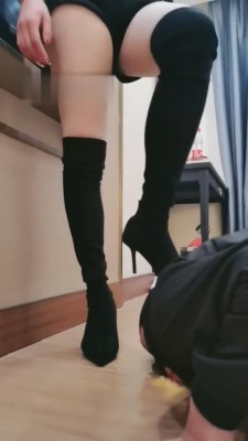 【网盘】【丹祖宗】大长腿长靴诱惑调 bf6331