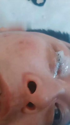 【网盘】【猫神大人】挑战吞黑丝/滴蜡窒息/口水滴眼球【双视角版】bf10668