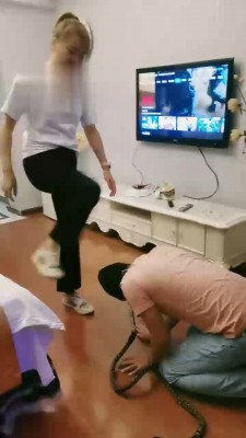 【网盘】【梦蝶女王】暴力踢踹打宠物 bf17671