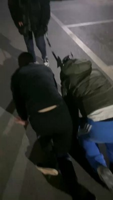 【网盘】【桃幼幼】学生主户外溜双狗 bf23005