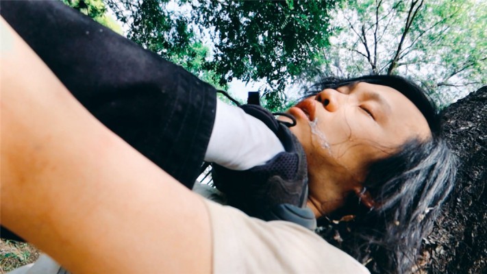 【网盘】【冰时代】野外暴力踹脸踢死偷窥者冰果棍