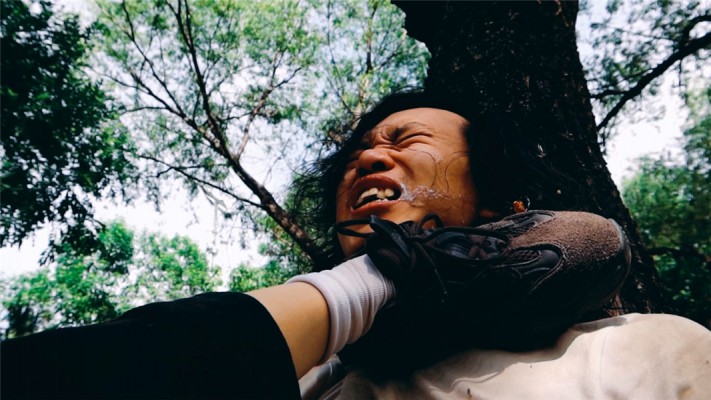 【网盘】【冰时代】野外暴力踹脸踢死偷窥者冰果棍