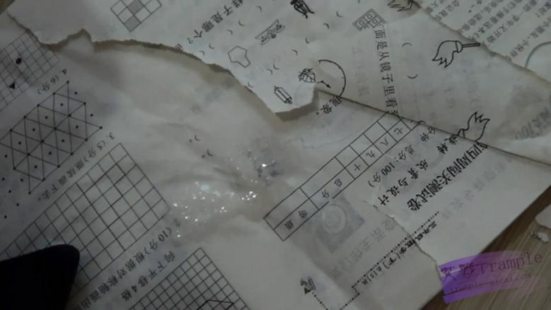 【网盘】黑冰S 黑丝高跟踩碎卷子欺负书呆子