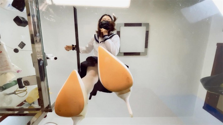 【网盘】【婧児小主】女学妹晓G把我缩小了 GTS 玻璃足底丝袜棉袜POV YC-220601-4