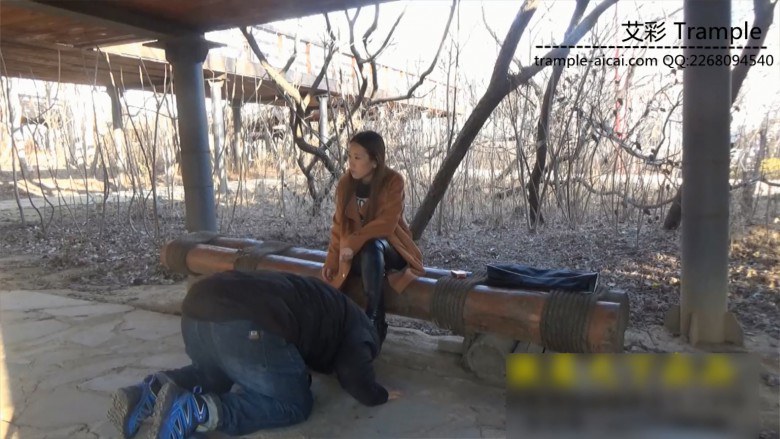 【网盘】傲柔公园强迫奴跪拜