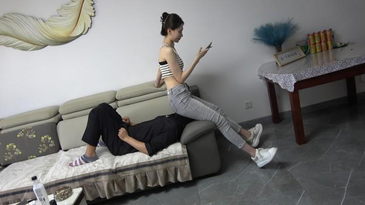 【网盘】【艾琳S175】牛仔裤强制做脸窒息 YC-241010-6