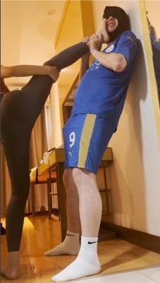 【爱秀套图】迷之女主瑜伽裤丝袜高踢 侧踩 窒息 YC-241124-4