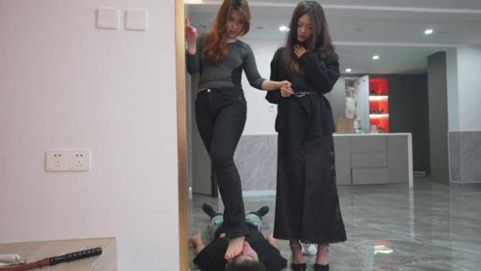 【爱秀套图】零基础全程自己首次发挥 女王范羞辱度不输专业S 让鱼七毁三观 YC-250117-13
