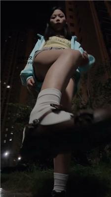 【网盘】【娜娜】户外白袜灯 JS241023-5