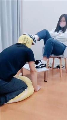 【网盘】【拽拽】板鞋白棉袜蹂躏踩虐 JS241106-20