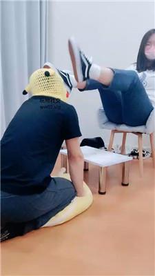 【网盘】【拽拽】板鞋白棉袜蹂躏踩虐 JS241106-20