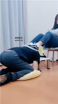 【网盘】【拽拽】板鞋白棉袜蹂躏踩虐 JS241106-20