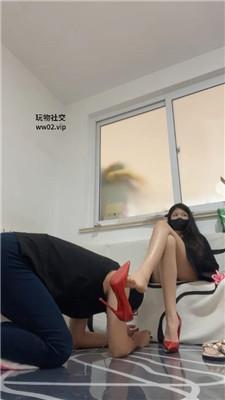 【网盘】【梓晨大大】御姐S-玉足诱惑/脚下踩踏喂食 JS241109-16