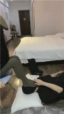 【网盘】【PINK】舔闻脏长靴过膝棉袜/臭脚捂脸窒息【完整版】JS241112-2