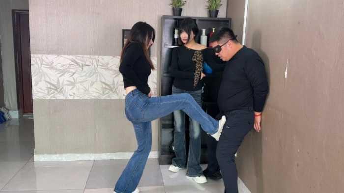 【爱秀套图】【蛋碎娇娃】『超S·联盟』闺蜜的踢裆嗜好 YC-250122-2