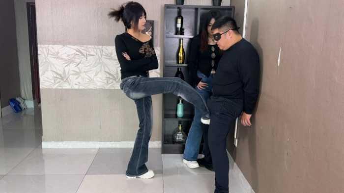 【爱秀套图】【蛋碎娇娃】『超S·联盟』闺蜜的踢裆嗜好 YC-250122-2