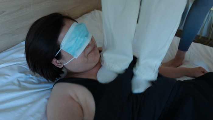 【爱秀套图】绝美3车模群踩女M YC-241124-8