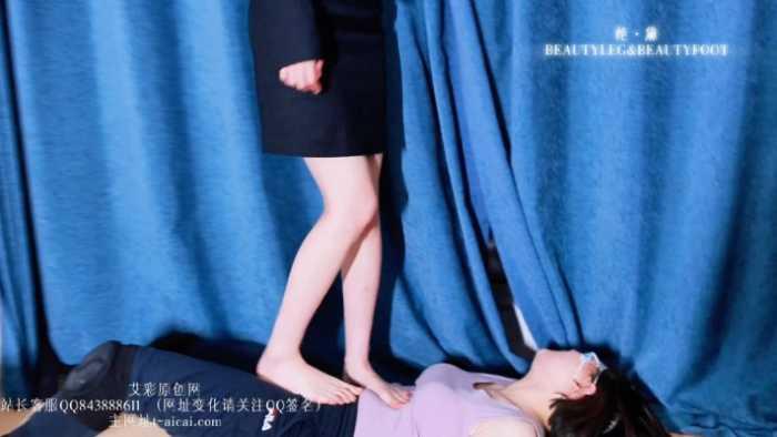 【爱秀套图】艾琳175爆踩大奶女奴 GD017 YC-241205-2