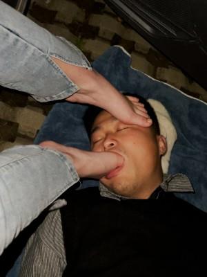 【爱秀套图】【第5风格】00后车外调教奴隶 YC-241202