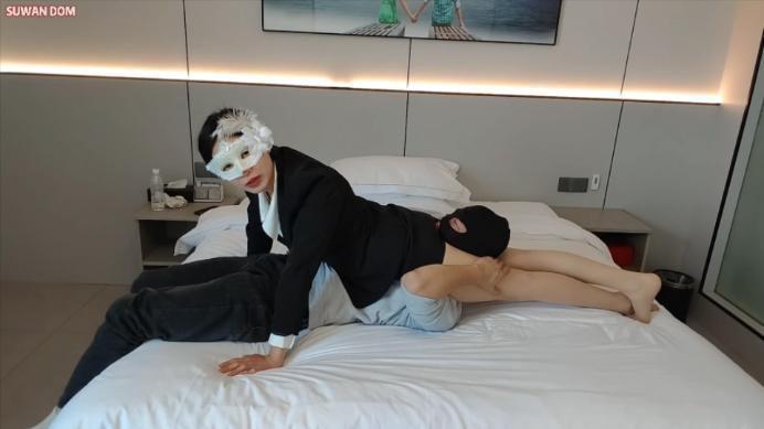 【爱秀套图】【婉儿原创】OL肉丝高跟女职员升职记 女职员肉丝腿绞征服上司 YC-241208-3