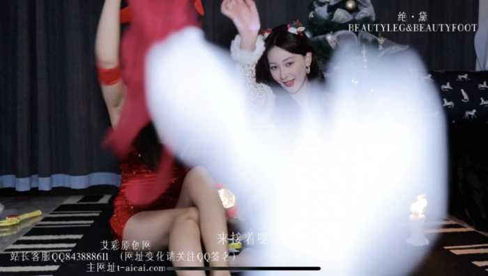 【爱秀套图】圣诞双生花-双丝迷情pov 特别版 GD026 YC-241226