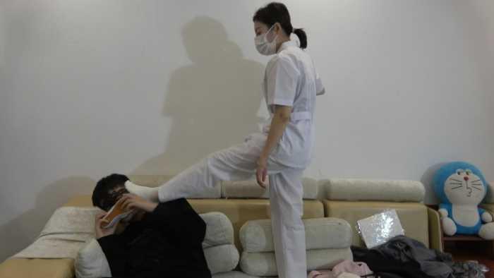 【爱秀套图】【彼岸花】护士教育恶意投诉狗 YC-250112-3