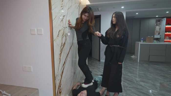 【爱秀套图】零基础全程自己首次发挥 女王范羞辱度不输专业S 让鱼七毁三观 YC-250117-13