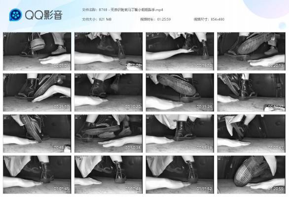 【爱秀套图】B768 – 无意识脏底马丁靴小姐姐踩手 bf49297