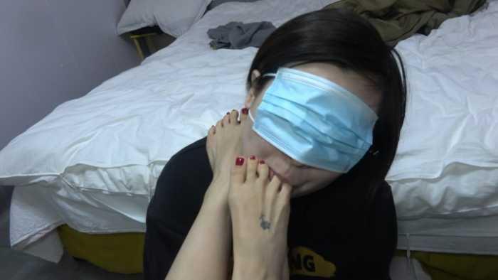 【爱秀套图】【彼岸花】恋足深喉女m YC-250211-4