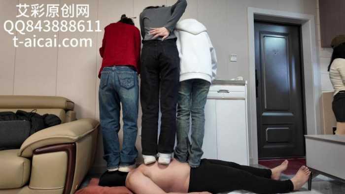 【爱秀套图】『chnnsct1818』激臭棉袜呼吸踩踏双m YC-250221-2