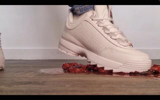 【网盘】健身美女小姐姐FILA运动鞋水果捞爆浆 YC-250303-8