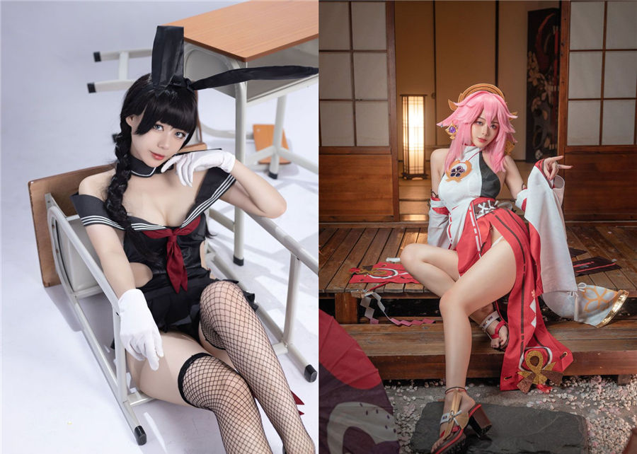 阿九从不咕咕：COS图片写真合集[57套][更新中]