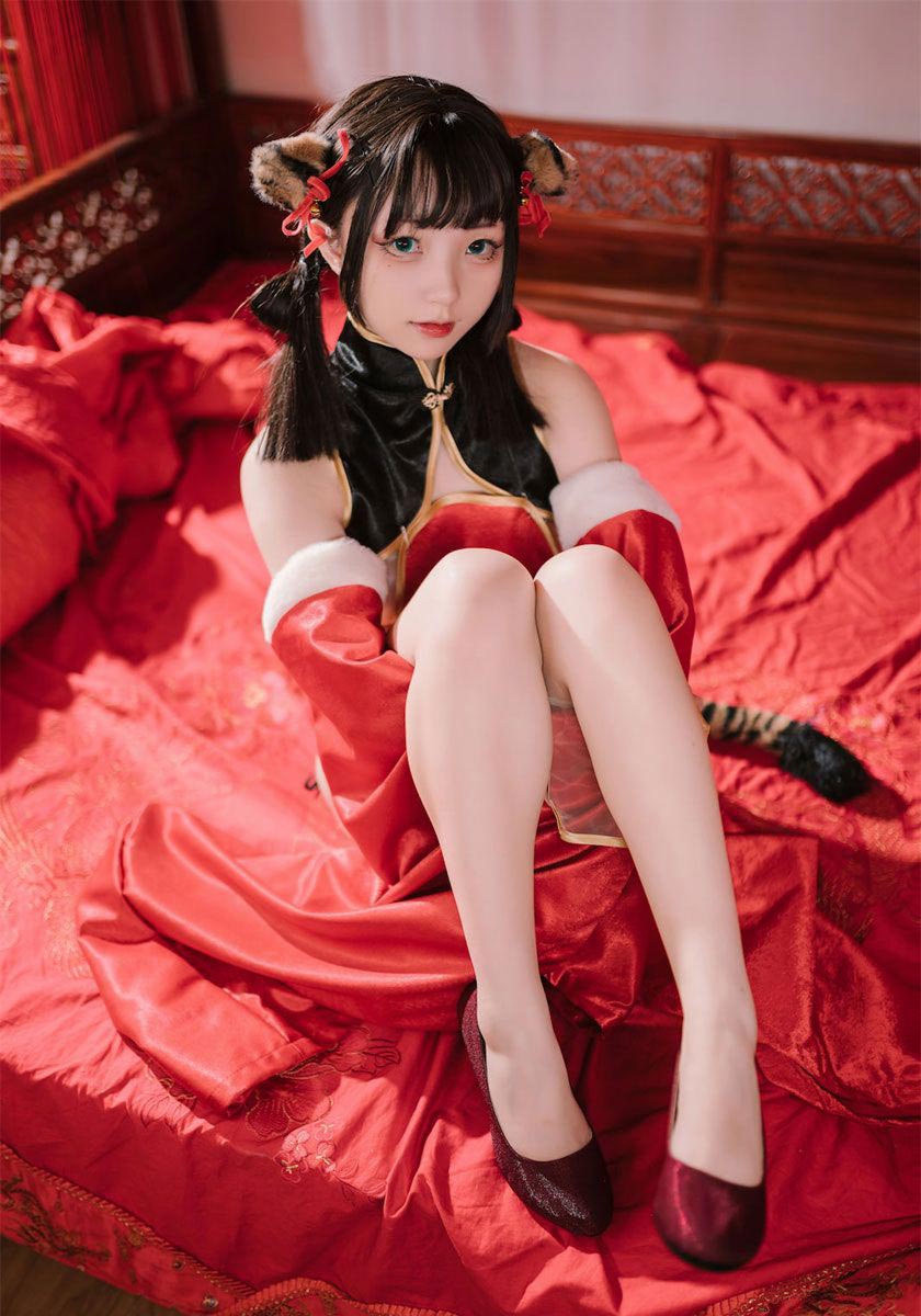 【网盘】花铃 虎团团_爱秀套图