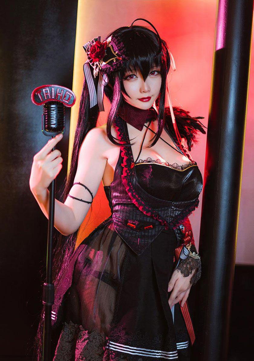 【网盘】星之迟迟 碧蓝航线 大凤打歌服_爱秀套图