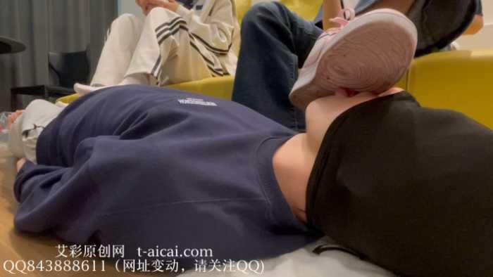 【网盘】【静琪】学生双S白袜插嘴舔鞋踩裆 YC-250522-4