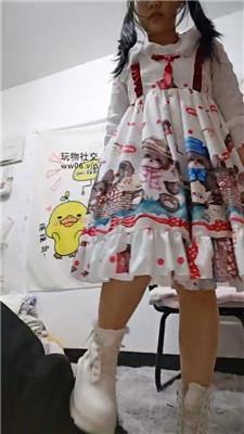 【网盘】【广东木木】可爱洛丽塔脏鞋踩踏喂食JS250112-29