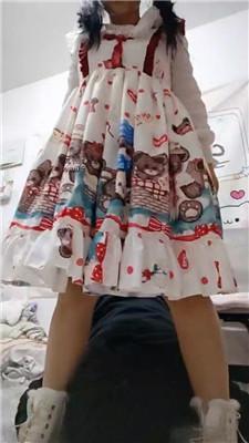 【网盘】【广东木木】可爱洛丽塔脏鞋踩踏喂食JS250112-29