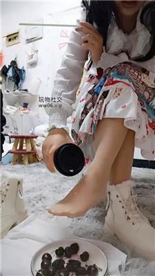 【网盘】【广东木木】可爱洛丽塔脏鞋踩踏喂食JS250112-29