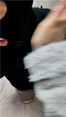 小羊咩咩自己抽耳光/棉袜脚踩踏  JS250110-5