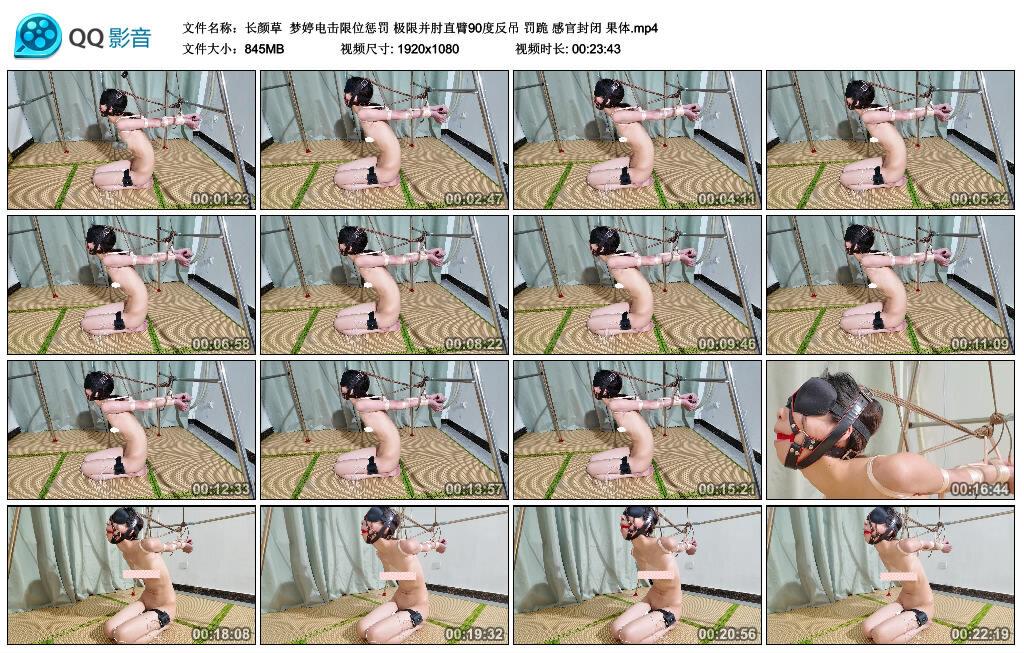 【网盘】【长颜草】梦婷电击限位惩罚
