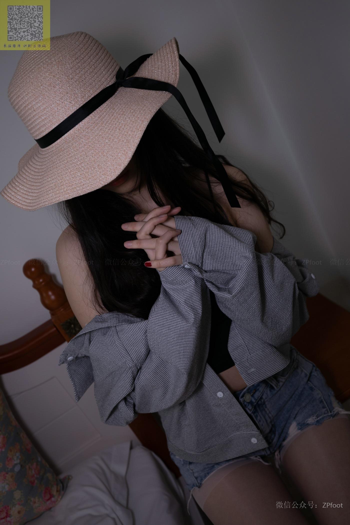 资讯|ISS山茶摄影122乐乐的热裤白丝-79P