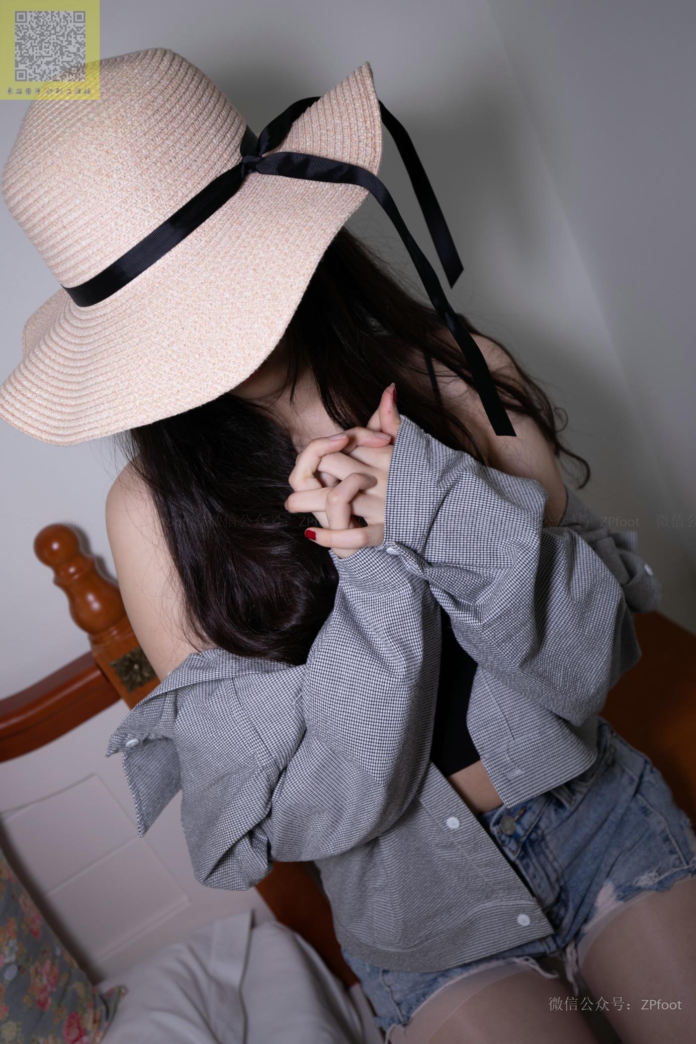 资讯|ISS山茶摄影122乐乐的热裤白丝-79P