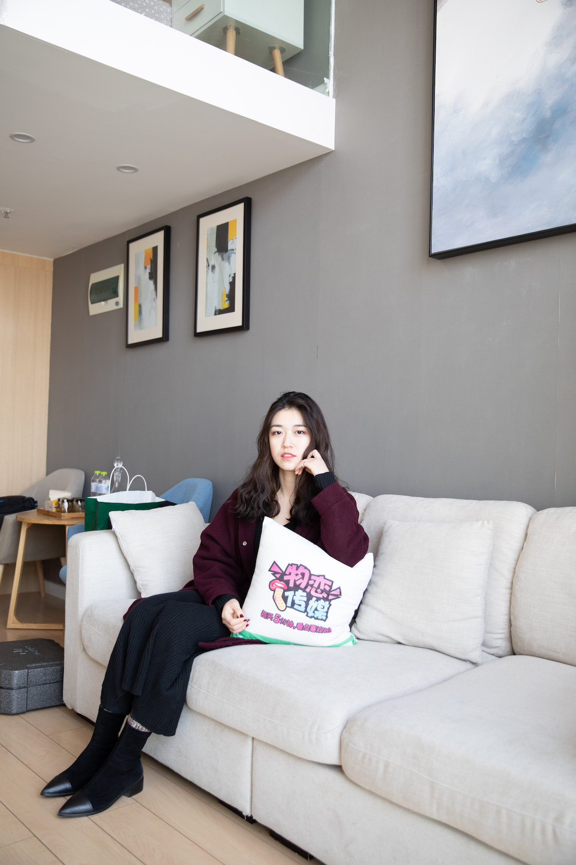 资讯|物恋传媒 &#8211; NO.129期 《佳琪》 短靴，棉袜，裸足