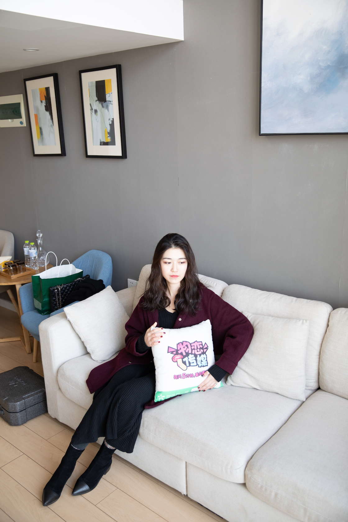 资讯|物恋传媒 &#8211; NO.129期 《佳琪》 短靴，棉袜，裸足