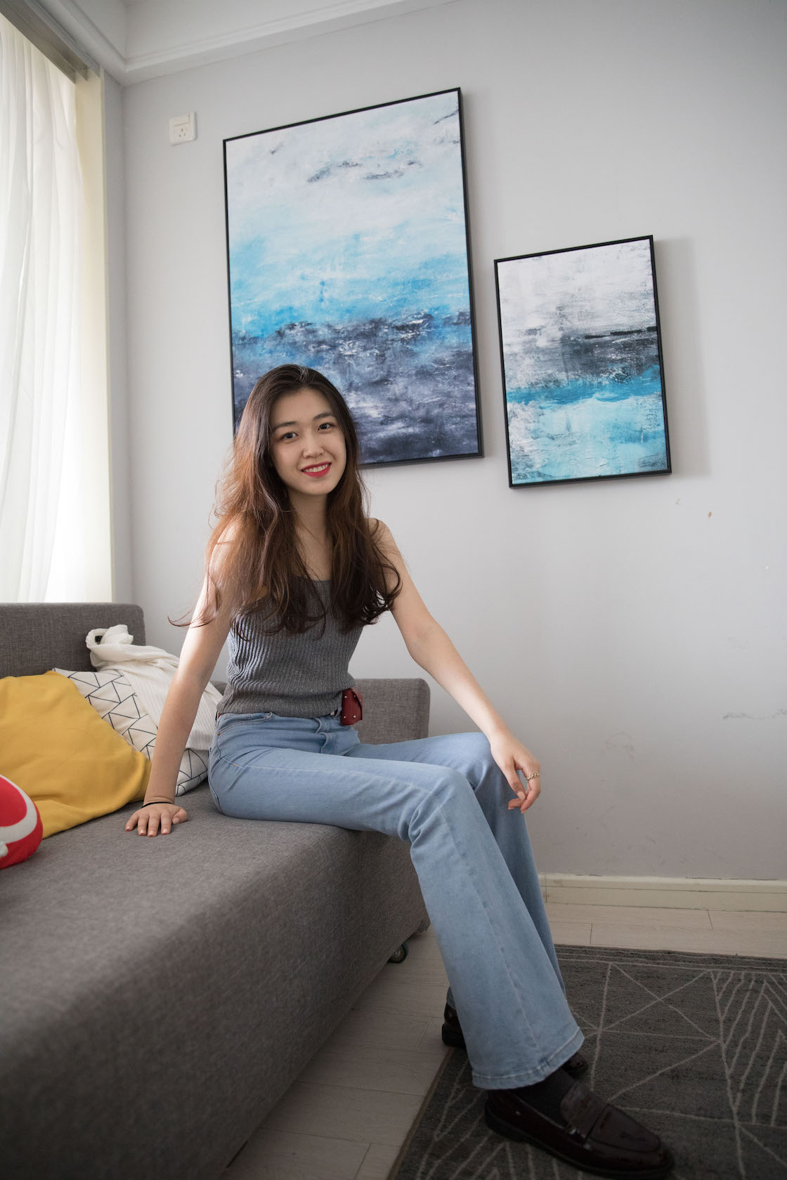 资讯|物恋传媒 &#8211; NO.182期 《佳琪》 皮鞋，棉袜，裸足