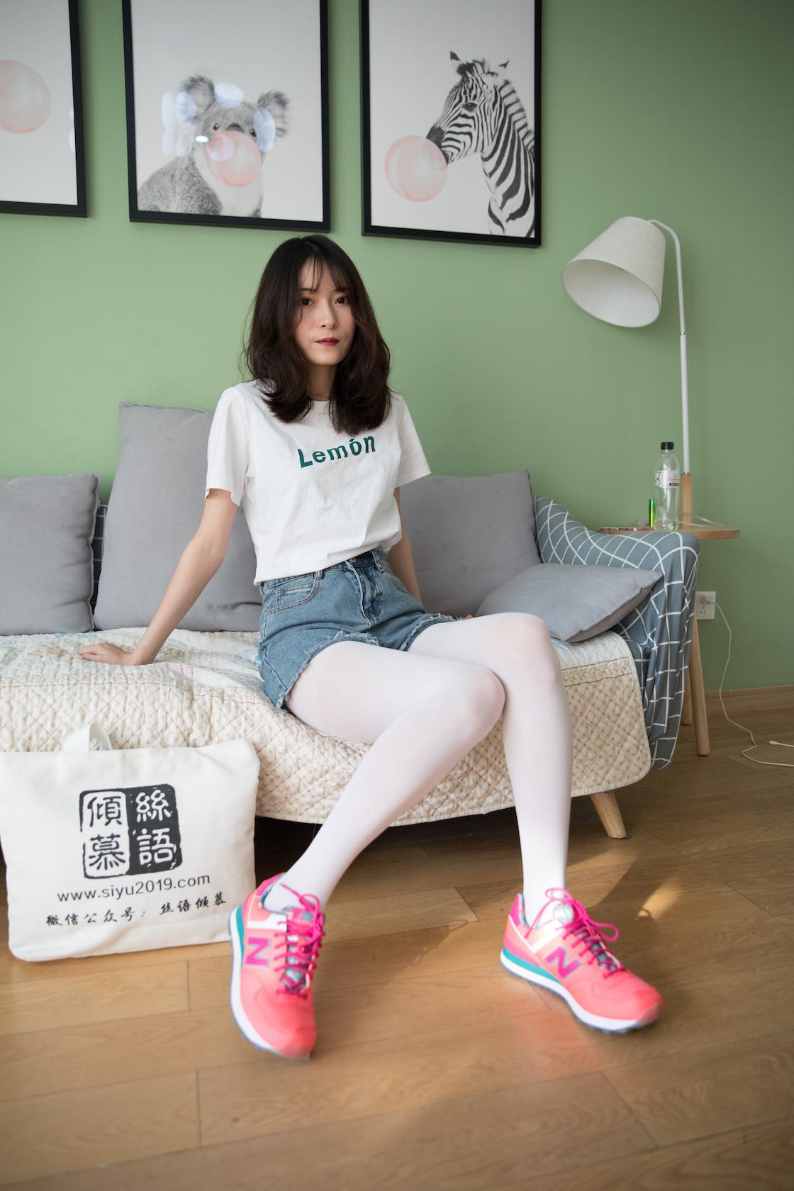 资讯|物恋传媒 &#8211; NO.298期 《猫耳》 NB运动鞋，白丝