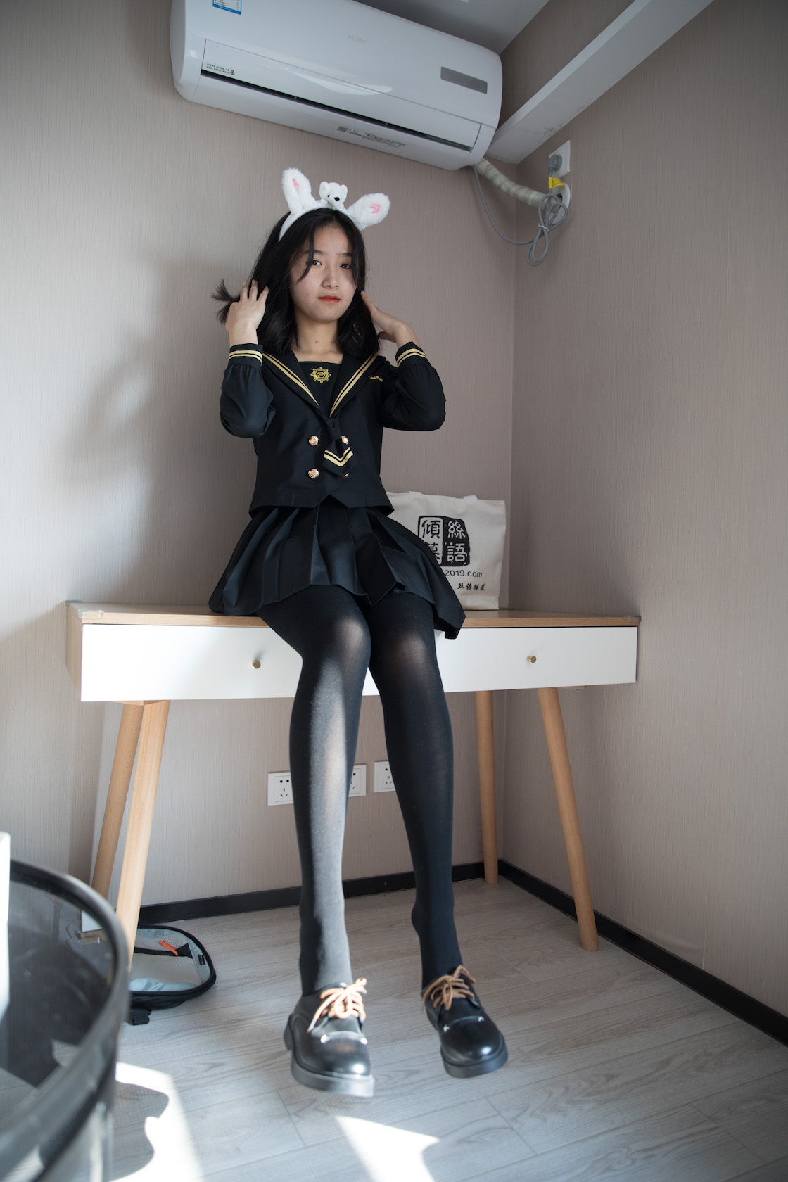 物恋传媒 - NO.355期 《小昭》 JK制服，皮鞋，黑丝