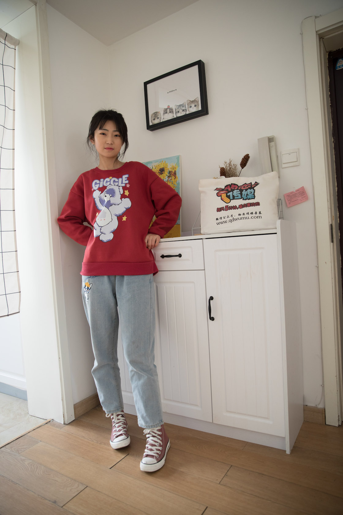 资讯|物恋传媒 &#8211; NO.389期 《小凌》 帆布鞋，棉袜，裸足